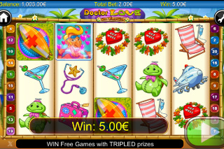 Doctor love on vacation slot machine