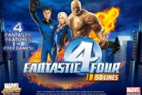 Fantastic Four Marvel Mobile Slot Logo