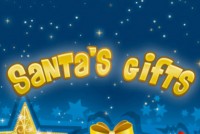 Santa's Gift Mobile Slot Logo