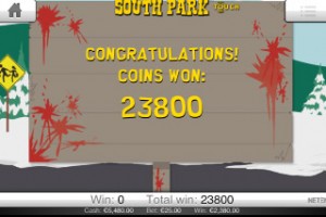 south park slot big win