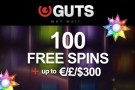 deposit 1 get 100 free spins uk