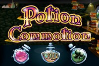 Potion Commotion Mobile Slot Logo