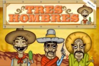 Tres Hombres Mobile Slot Logo
