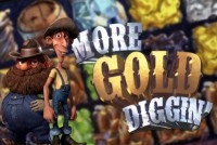 More Gold Diggin' Mobile Slot Logo