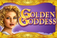 Golden Goddess Mobile Slot Logo