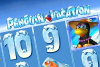 Penguin Vacation Mobile Slot Logo