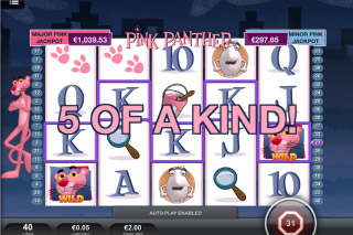 Pink panther slot symbols copy