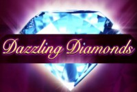 Dazzling Diamonds Mobile Slot Logo
