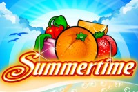 Summertime Mobile Slot Logo