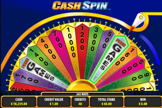 cash spin slot recensione