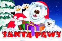 Santa Paws Mobile Slot Logo