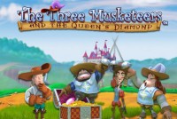 The Three Musketeers Mobile Slot Logo
