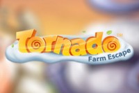Tornado Farm Escape Mobile Slot Logo