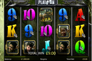 Platoon wild slot machine