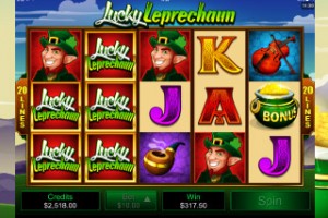 free lucky leprechaun slot game