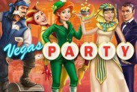 Vegas Party Mobile Slot Logo