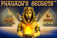 Pharaohs Secrets Mobile Slot Logo