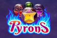 Pyrons Mobile Slot Logo