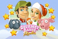 Gourmet Ranch Riches Mobile Slot Logo