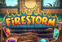 Firestorm Mobile Slot Logo