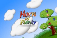 Horn Of Plenty Mobile Slot Logo