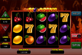 Hot frootastic slot machines