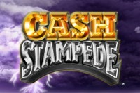 Cash Stampede Mobile Slot Logo