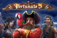 Fortunate 5 Mobile Slot Logo