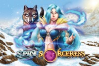 Spin Sorceress Mobile Slot Logo
