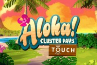 Aloha Cluster Pays Mobile Slot Logo