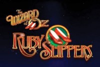Wizard of Oz Ruby Slippers Mobile Slot Logo