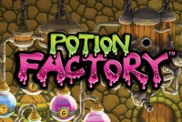 Potion Factory Mobile Slot Logo