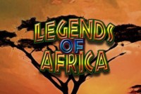 Legends Of Africa Mobile Slot Logo