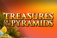 Treasures Of The Pyramids Mobile Slot Logo