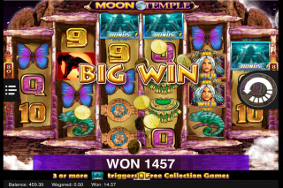 Moon temple slot machine