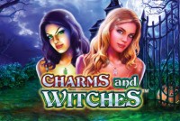 Charms And Witches Mobile Slot Logo