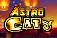 Astro Cat Mobile Slot Logo