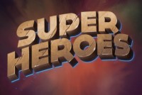 Super Heroes Mobile Slot Logo