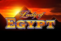 Lady of Egypt Mobile Slot Logo