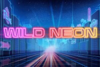 Wild Neon Mobile Slot Logo