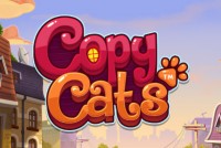 Copy Cats Mobile Slot Logo