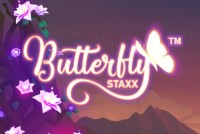 Butterfly Staxx Mobile Slot Logo