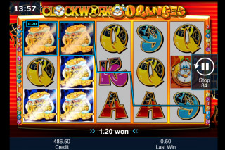 clockwork orange slot machine