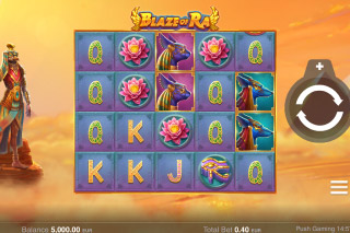 Blaze of Ra Mobile Slot Machine