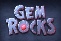 Gem Rocks Mobile Slot Logo
