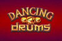 Dancing Drums Mobile Slot Logo