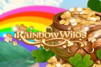 Rainbow Wilds Mobile Slot Logo