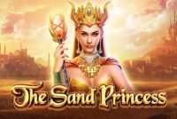 The Sand Princess Mobile Slot Logo