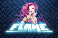 Flame Mobile Slot Logo