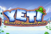 Yeti Battle of Greenhat Peak Mobile Slot Logo